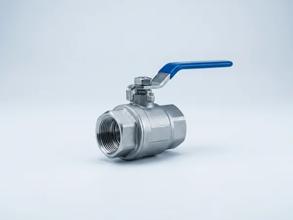 Stainless steel ball valve with lever handle