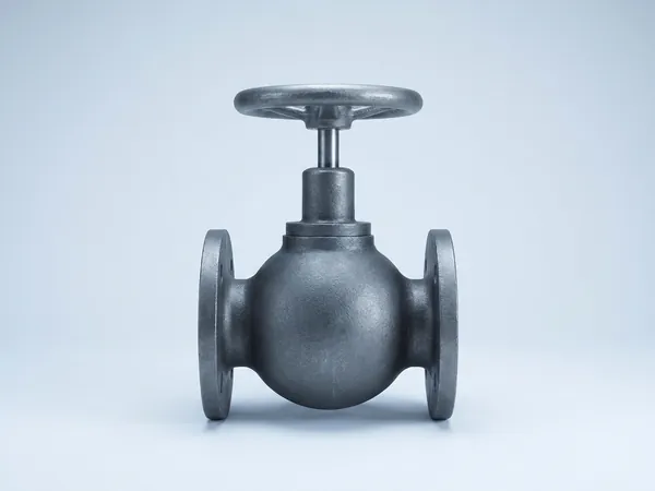 Globe valve with handwheel